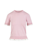 Coster Copenhagen Knit T-Shirt - Pale Rose
