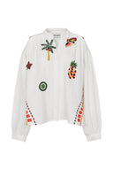 Lollys Laundry Scottie Shirt - Creme