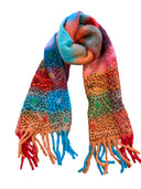 Scotty Scarf - Multi Red & Blue