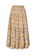 Lollys Laundry Sunset Maxi Skirt - Flower Print