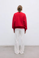 TNS Logo Sweatshirt - Tulip Red