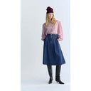 Denim Skirt - Mid Blue