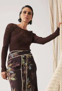 Rhiannon Knit Top - Mocha