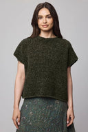 Andrea Mockneck Sweater - Green Spruce