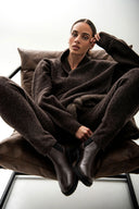 Alpaca Moritz Tunic - Espresso
