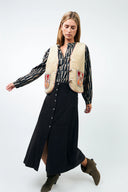 Una Maxi Skirt - Dark Mokka