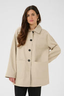 Valentina Coat - Feather Gray
