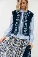 Bin Vest - Blue