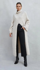 Vivienne Sweater Dress - Sand