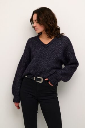 KAFFE KAtrina Pullover In Dawn Purple